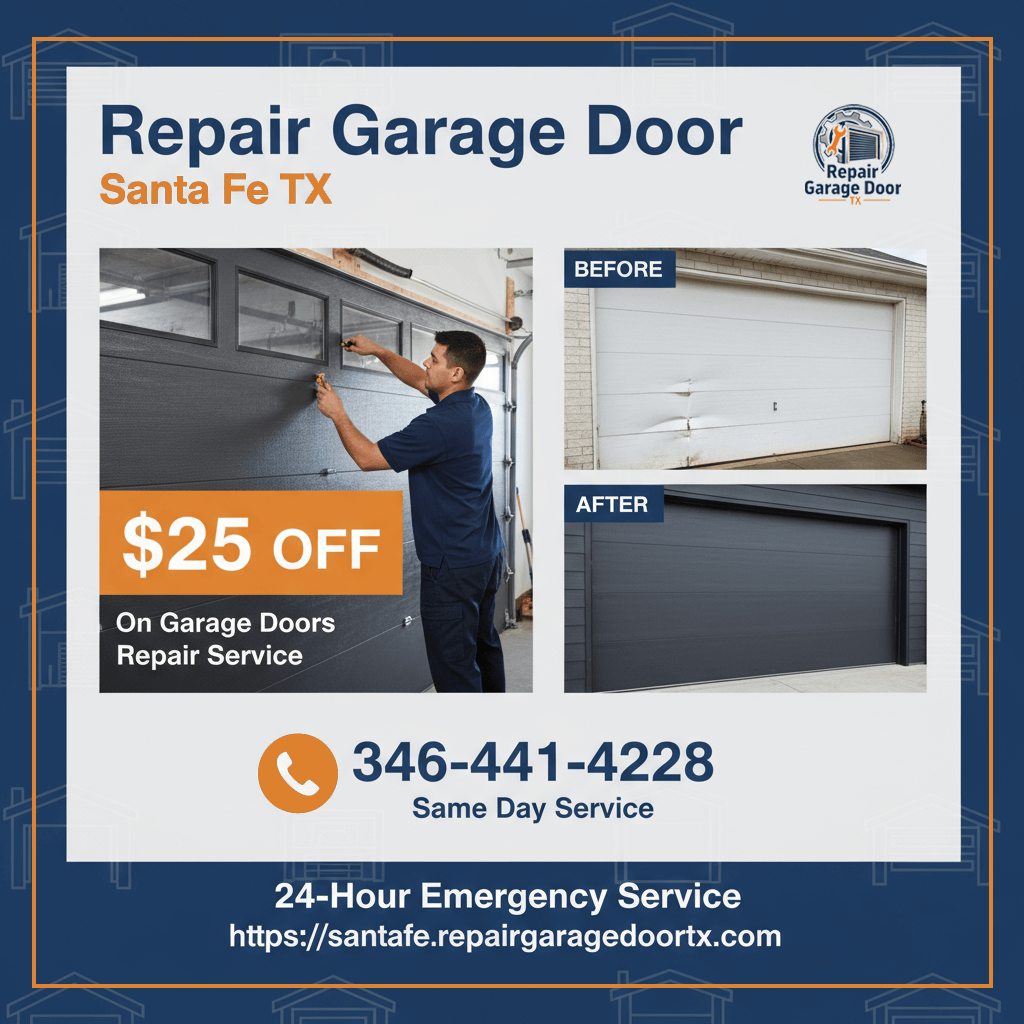 Repair Garage Door Santa Fe TX